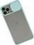iPhone 11 Pro Max Kılıf Palm Buzlu Kamera Sürgülü Silikon - Turkuaz - PZRCR7480-2813 2
