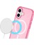 iPhone 16 Plus Kılıf Glow Magsafe Kapak - Pembe - PZRCR1014-8136 4