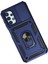 Samsung Galaxy A23 4g Kılıf Pars Lens Yüzüklü Silikon - Lacivert - PZRCR8561-3289 3