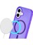iPhone 16 Plus Kılıf Glow Magsafe Kapak - Mor - PZRCR9986-1097 4