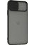 iPhone 11 Pro Max Kılıf Palm Buzlu Kamera Sürgülü Silikon - Siyah - PZRCR4267-4187 3