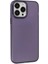 iPhone 13 Pro Max Kılıf Modos Metal Kapak - Derin Mor - PZRCR7662-6295 3