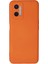 Oppo A96 Kılıf Nano Içi Kadife Silikon - Turuncu - PZRCR6125-8603 1