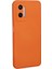 Oppo A96 Kılıf Nano Içi Kadife Silikon - Turuncu - PZRCR6125-8603 3