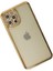 iPhone 12 Pro Kılıf Joke Taşlı Silikon - Gold - PZRCR2913-7568 3