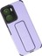 Vivo Y16 Kılıf Mega Standlı Silikon - Lila - PZRCR2578-7139 3