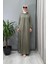 Lyocel Elbise Haki 303809 1