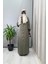 Lyocel Elbise Haki 303809 3