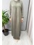 Lyocel Elbise Haki 303809 4