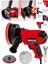 Powerforge 450W Elektrikli 125MM Dikey Polisaj Zımpara Makinesi-Kırmızı 1