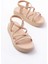 24413-841 Nut Dolgu Topuk Kadın Sandalet 3