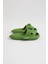 WG500 Köpekbalığı Haki Unisex Tam Ortopedik Terlik Shark Slides 3