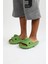 WG500 Köpekbalığı Haki Unisex Tam Ortopedik Terlik Shark Slides 4
