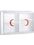 Plastik Ecza Dolabı 35X50X10CM (5047) 1