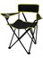 Siyah Sarı Teleskop Katlamalı Kamp Sandalyesi (5047) 1