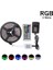 5 Metre Rgb Şerit LED Seti-Iç ve Dış Mekan Silikonlu-Tak Çalıştır (5047) 4