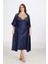 - 2li Lacivert Sabahlık Takımı Bigsize 6228 1