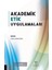Akademik Etik Uygulamaları 1