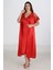 - 2li Kırmızı Sabahlık Takımı Bigsize 6226 3