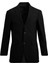 Siyah Comfort Fit 6 Drop Ceket 1