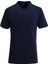 Lacivert Comfort Fit V Yaka Basic T-Shirt 1