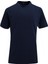 Lacivert Comfort Fit Bisiklet Yaka Basic T-Shirt 1