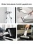Taşınabilir Mini Mop Kendinden Sıkmalı Mini Temizlik Paspası Mutfak Araba Banyo Camlarda Kullanım 2