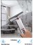 Taşınabilir Mini Mop Kendinden Sıkmalı Mini Temizlik Paspası Mutfak Araba Banyo Camlarda Kullanım 7