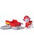 Paw Patrol: Action Pups Marshall Aksiyon Figürü ve Katlanabilir Kanatlı Hoverboard Uçağı - 5 cm 3