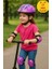 Bisiklet Kaykay Paten Scoaoter Için Koruyucu Kask Dizlik Dirseklik Set - Mor (52 - 56 cm Kafa Ölçüsü) 1