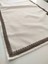 Naturel Organik Otantik Jüt Yumuşak %100 Pamuklu Keten Güpürlü Runner 45X115 cm 2