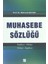 Muhasebe Sözlüğü 1