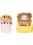 Micromallows Squishmallows Mini Yumuşak Peluş Oyuncak 2 Figür + 2 Aksesuar Figür Seti - 6 cm - Mod-4 3