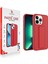 iPhone Mıknatıslı Standlı Darbe Emici Ibola iPhone 14 Pro Kılıf (Kırmızı) 1