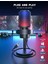 USB Mikrofonu, Ampligame Oyun Bilgisayarı Masaüstü Kondansatör, Rgb Mikrofon, Mac/bilgisayar/ps4/ps5'te Youtube, Sessiz Düğmeli, Mikrofon Kazancı, Pop Filtresi, Şok Montajı, Kulaklık Jakı-A8 3