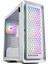 CUT593 Series Full Tower Computer Case Dual Tempered Glass Side Panel 140MM Argb Fan X4 (CUT593P, White) 1