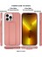 iPhone Mıknatıslı Standlı Darbe Emici Ibola iPhone 12 Kılıf (Kum Pembe) 3