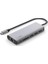 Usb-C Hub, 6'sı 1 Arada Çoklu Bağlantı Noktalı Adaptör Yuvası, 4K Hdmı, Usb-C ve 100 W, Şarj Için (Passthrough), 2xusb A, Macbook Pro, Air, iPad Pro ve Xps Gibi Cihazlar Için 2