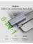 Usb-C Hub, 6'sı 1 Arada Çoklu Bağlantı Noktalı Adaptör Yuvası, 4K Hdmı, Usb-C ve 100 W, Şarj Için (Passthrough), 2xusb A, Macbook Pro, Air, iPad Pro ve Xps Gibi Cihazlar Için 3