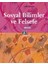 Sosyal Bilimler ve Felsefe 1