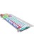 KG1102 USB Kablolu Red Switch Makro Tuşlu Rgb LED Aydınlatmalı Mekanik Gaming Türkçe Q Metalik Klavye (Red Switch) 3