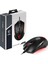 Gg Clutch GM08 Gamıng Mouse 4.200 Dpı Pıxart PAW3519 Optık Sensor Red LED 1.8m Kablo Ayarlanabılır Agırlık Altın Kaplama USB Baglantı Oyuncu Faresı 1