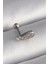 316L Çelik Gümüş Renk Zirkon Taşlı Kanat Tragus Piercing 1
