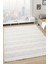 Krem Bej Yumuşak Dokuma Halı Kilim Salon Mutfak Koridor Yolluk Dokuma Makine Halısı 0017 3