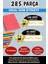 Okul Etiketi Kalem Defter Etiketi Sünger Bob Temalı Özel Isimli Etiket 285 Parça 1