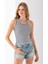 Kadın Bisiklet Yaka Çizgili Basic Body Lacivert - 25510 3