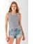 Kadın Bisiklet Yaka Çizgili Basic Body Lacivert - 25510 6