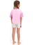 Kız Çocuk Toz Pembe Şort Takım 5