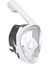 Tam Yüz Dalış Maskesi, Şnorkel ve Maske Seti, Beyaz, Konforlu ve Güvenli Kullanım 1