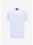 FOA404884RELAX Henley Tee 2.0 Beyaz Düğmeli Bisiklet Yaka Regular Fit Düz Erkek T-Shirt 1
